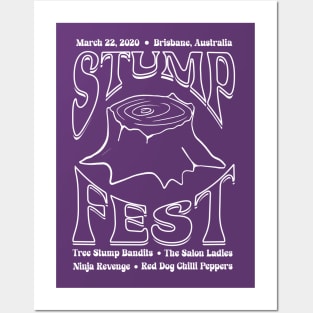Stumpfest concert shirt - Dark Colors Posters and Art